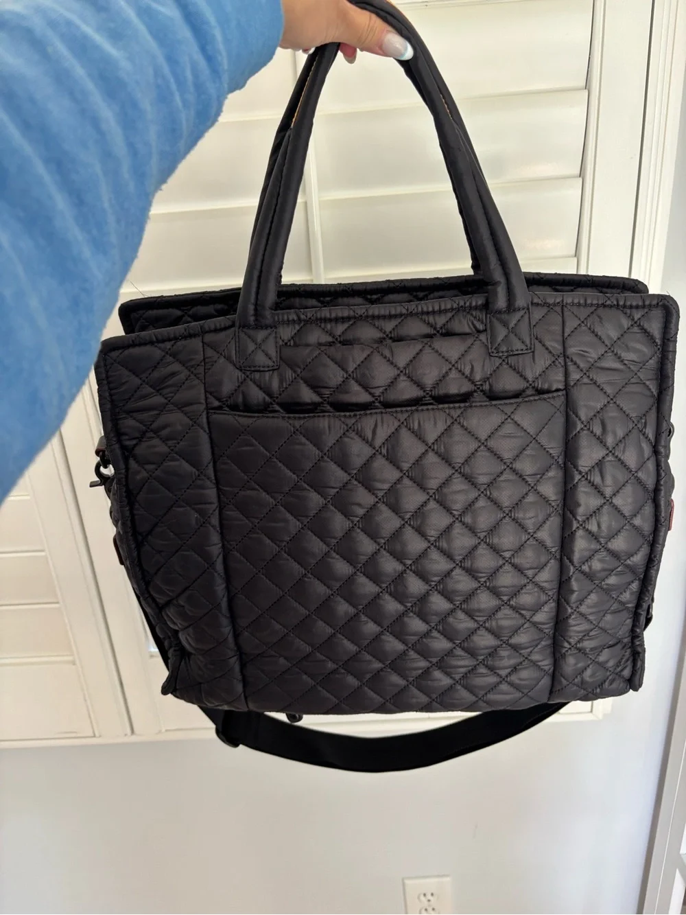 MZ Wallace Black Large Metro Box Tote II